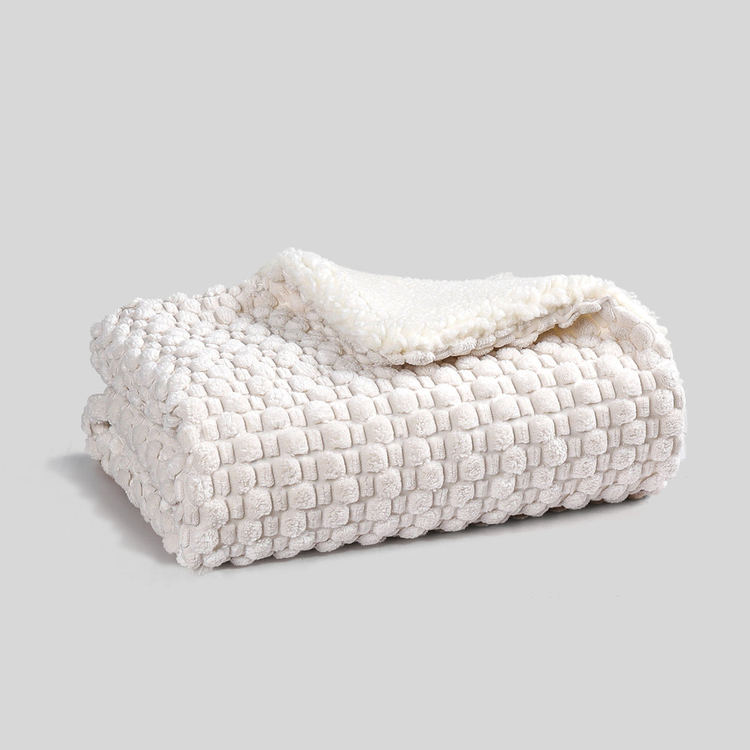 Women's Cozy and Reversible Blanket with High-Quality Surface Texture Bowlift