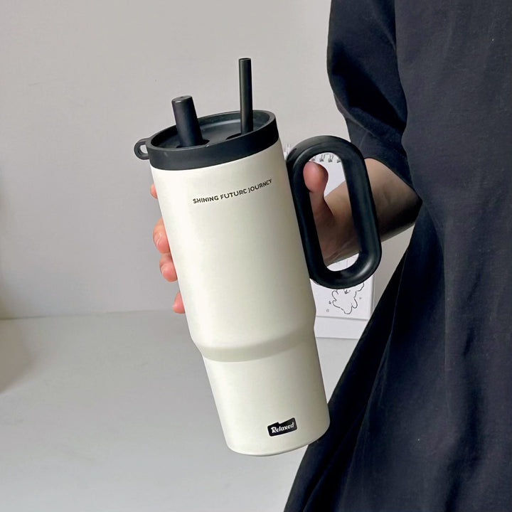 Women's thermos cup with practical double drinking system Bowlift