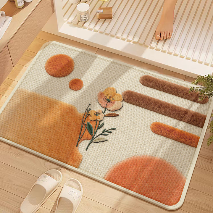 Plush Decorative Bath Mat