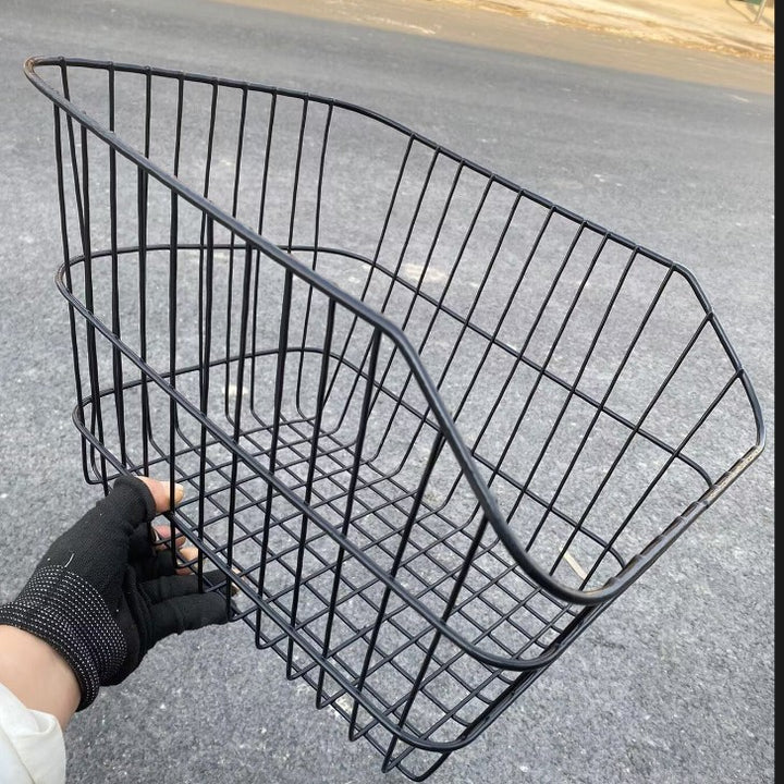 High-Capacity Bicycle Storage Basket Bowlift