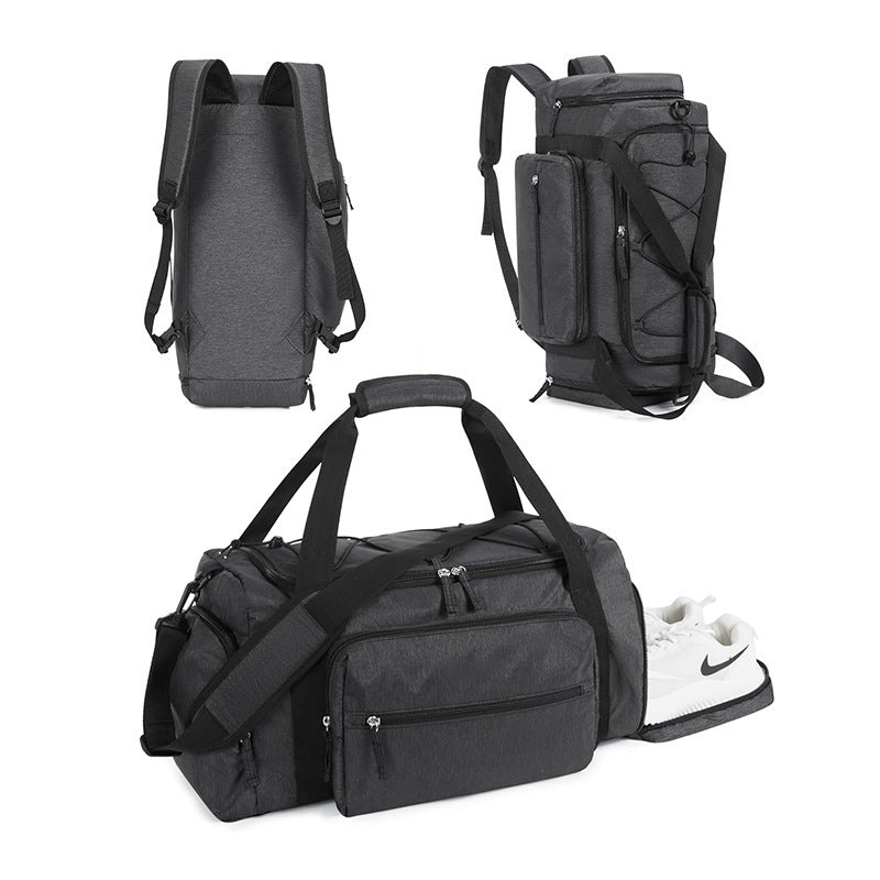 Versatile Gym Duffle Bag with Shoe Compartment Bowlift