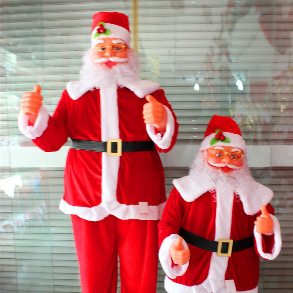 Decorative Santa Claus Figurines Bowlift