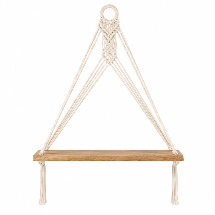 Macrame Wall Shelf Bowlift