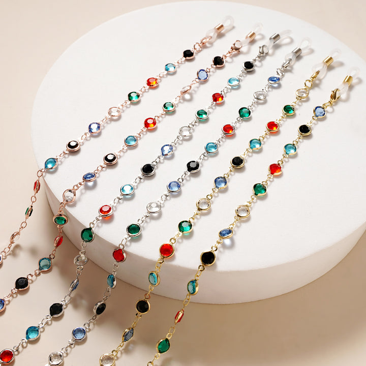Elegant Crystal Beaded Chain Bowlift
