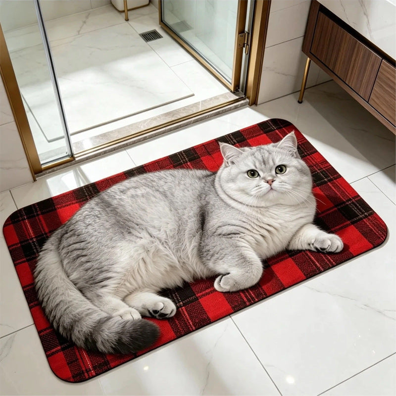 Decorative Pet Mat for Home Interior Spaces