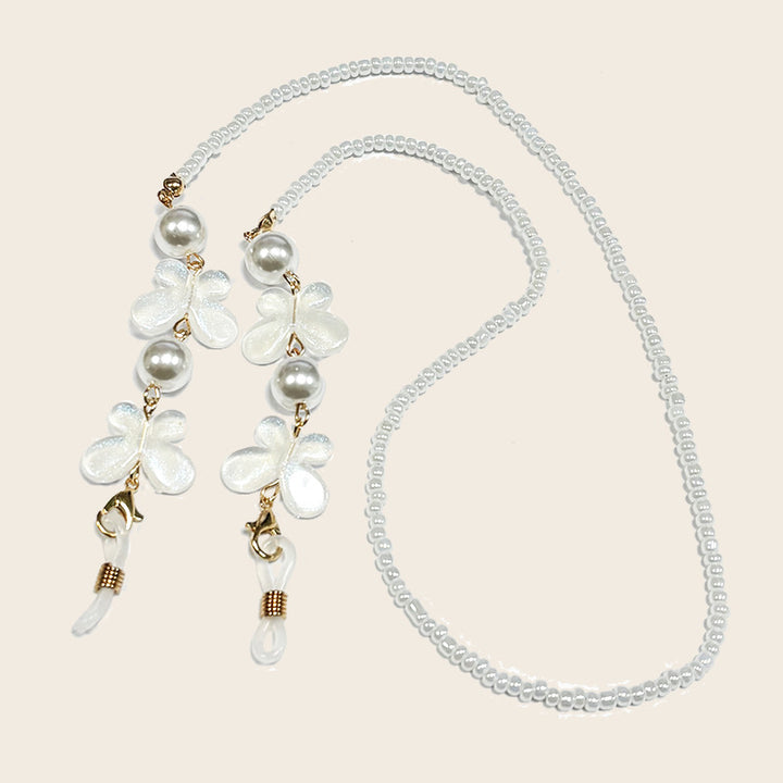 Decorative Floral Eyewear Chain Bowlift
