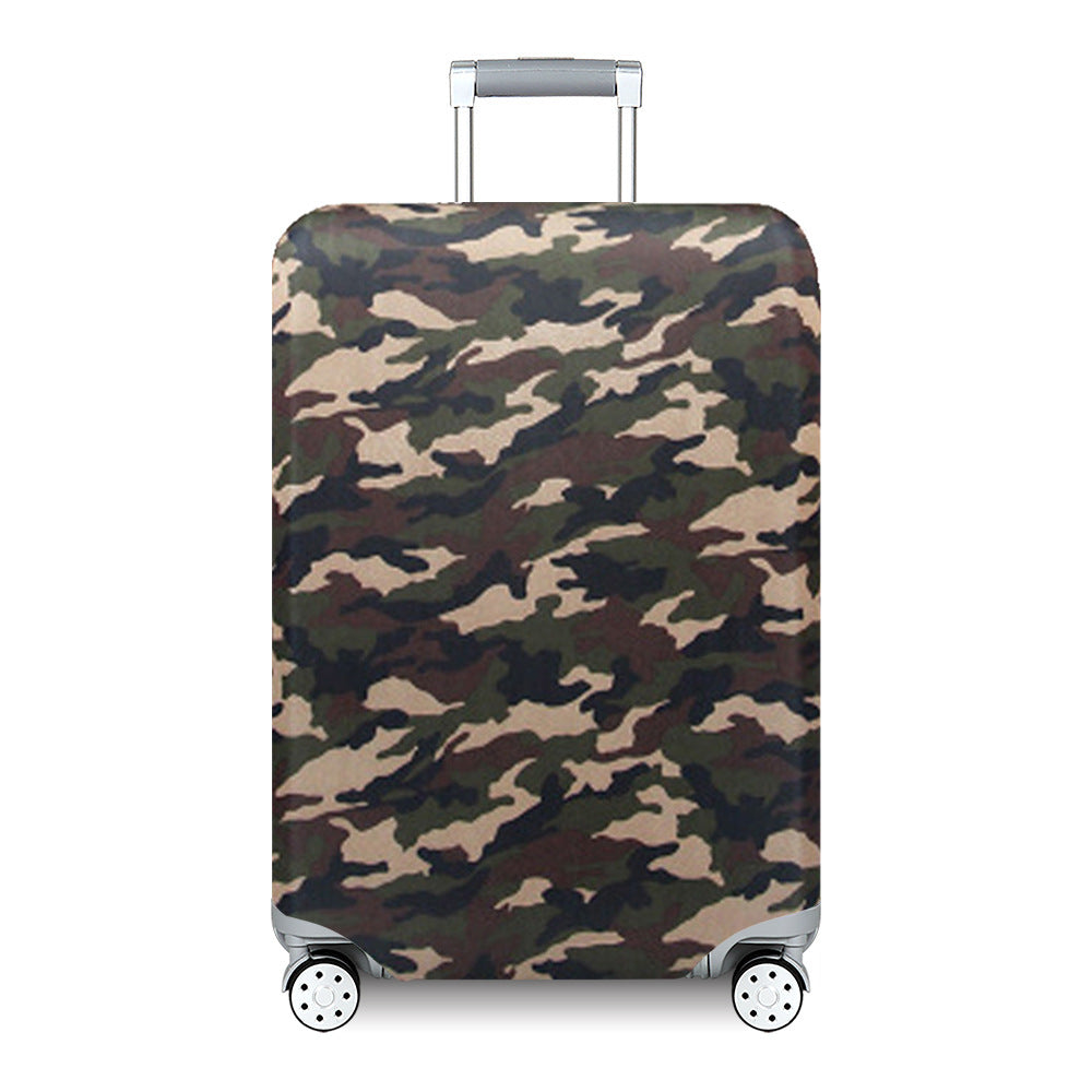 Women's Hard Shell Suitcase with Exotic Plant Pattern Bowlift