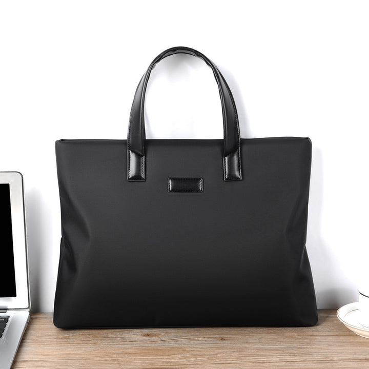 Business bag with sturdy zipper and stylish grip areas Bowlift