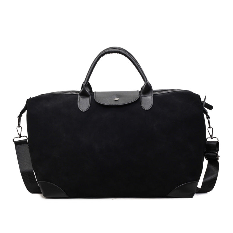 Luxurious Leather Travel Duffle Bag