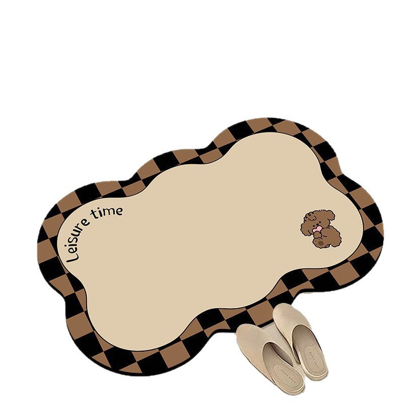 Cute Cartoon Animal Bath Mat Bowlift