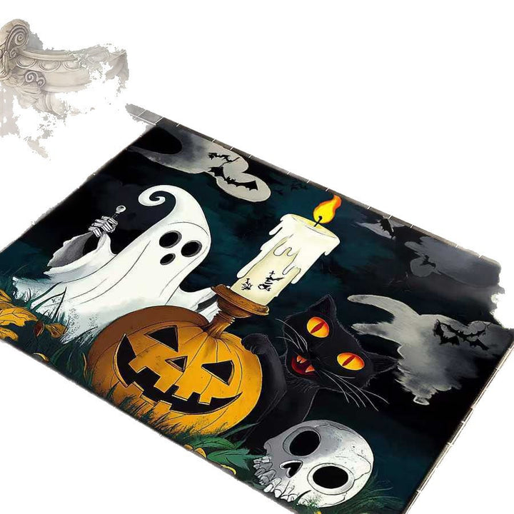 Halloween-Themed Decorative Door Mat Bowlift