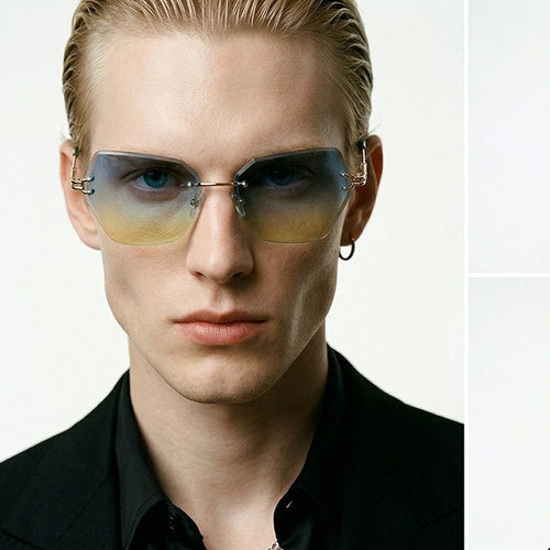 Women's modern sunglasses with stylish hexagonal frame Bowlift