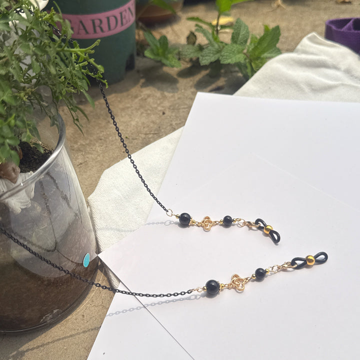 Elegant Long Pendant Necklace with Bead Accents Bowlift