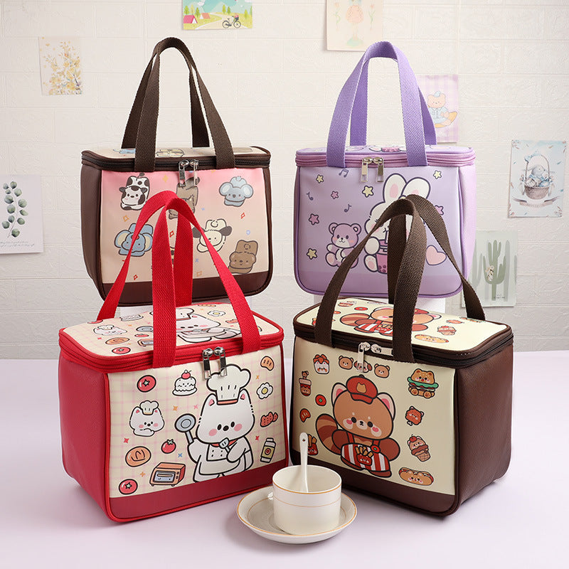Insulated Cartoon Lunch Tote Bowlift