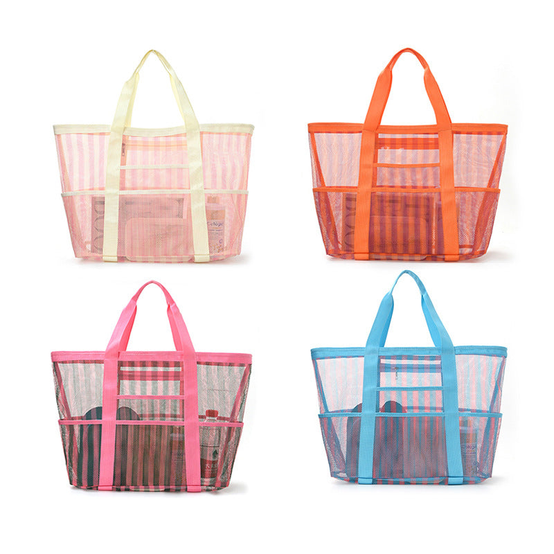 Practical Mesh Beach Bag Bowlift