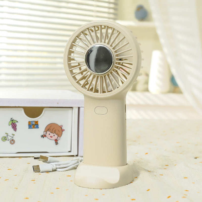 Portable handheld fan with multiple speed modes Bowlift