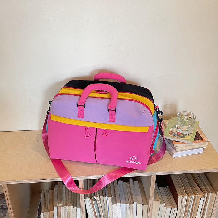 Multi-Pocket Travel Duffle Bag Bowlift