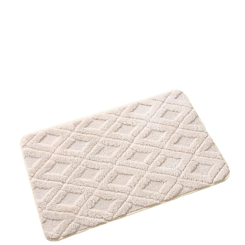 Textured Memory Foam Bath Mat Bowlift