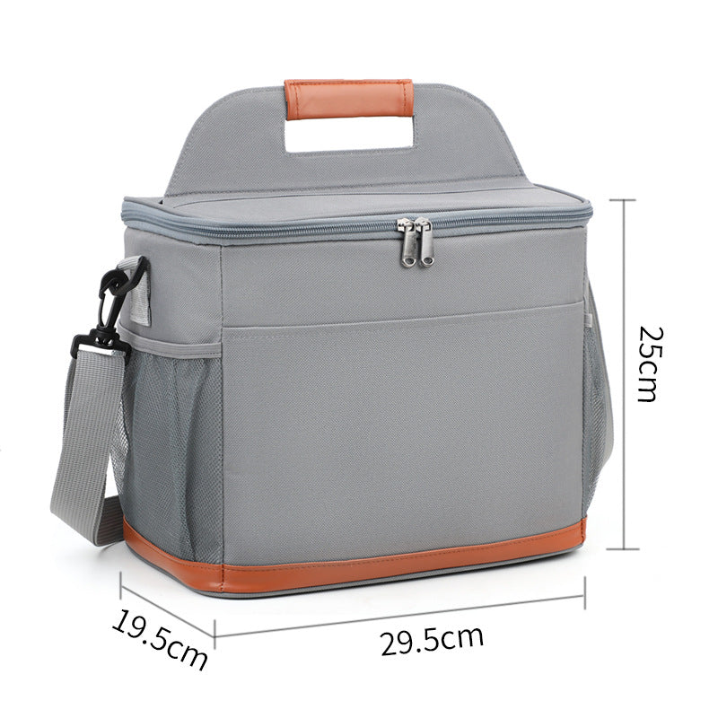 Insulated Multi-Pocket Lunch Cooler Bowlift