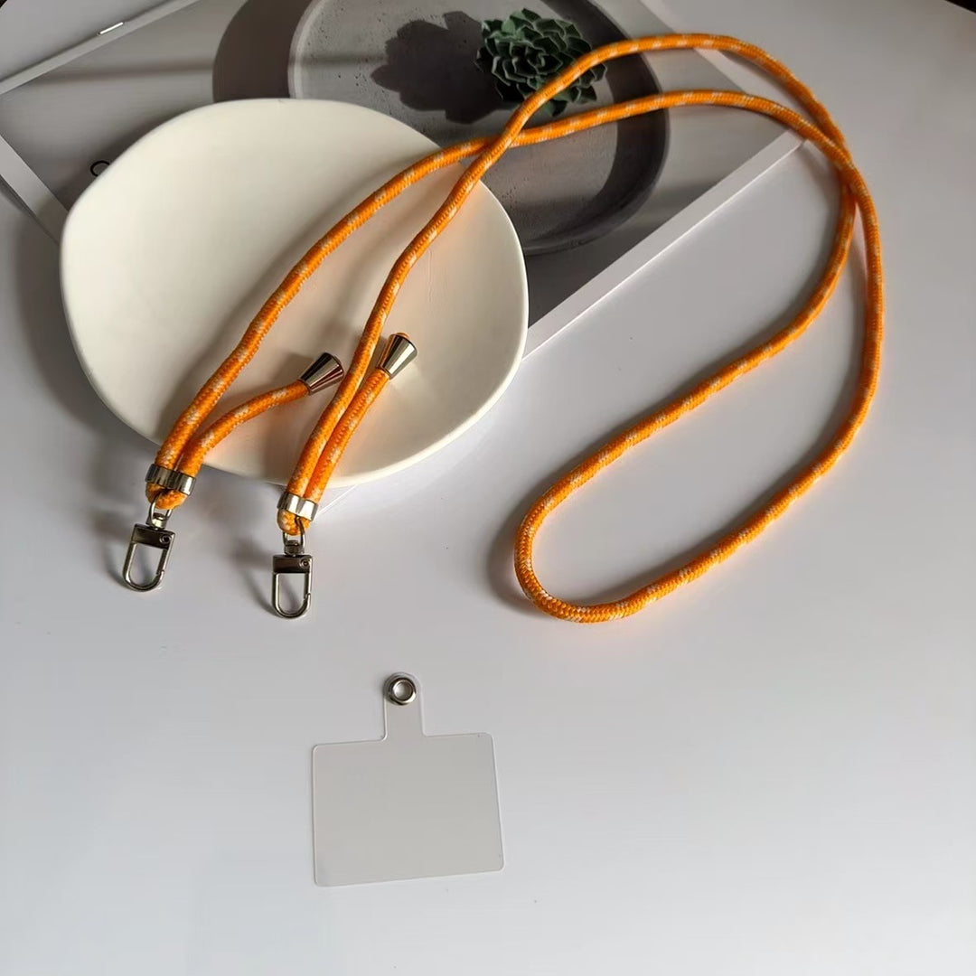 Colorful Dual-Clip Adjustable Lanyard Bowlift