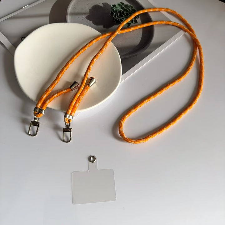 Colorful Dual-Clip Adjustable Lanyard Bowlift
