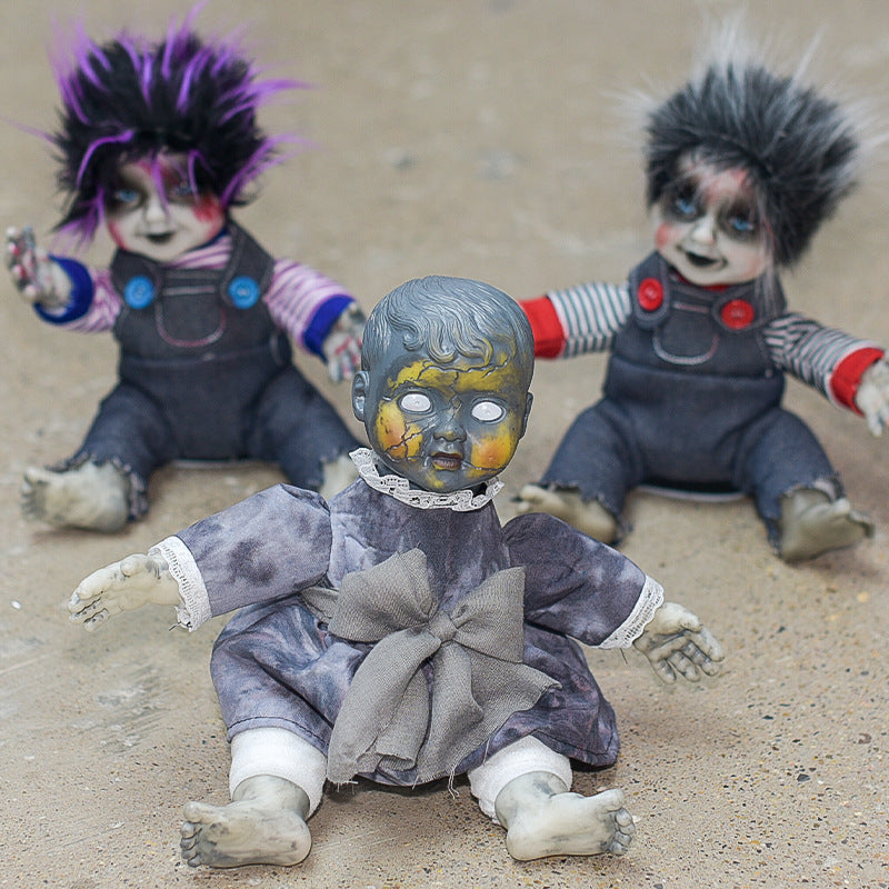 Gothic Horror Collectible Doll Bowlift