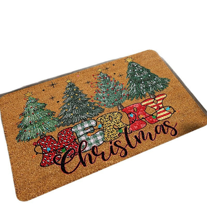 Festive Holiday Door Mat Bowlift