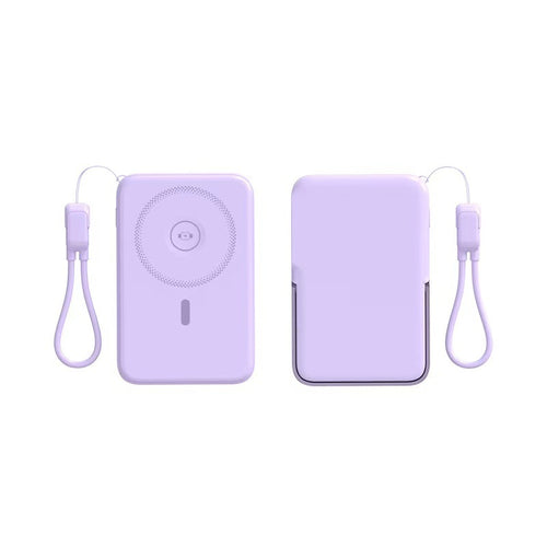 Powerbank with Integrated Wireless Charging Function and LCD Display Bowlift