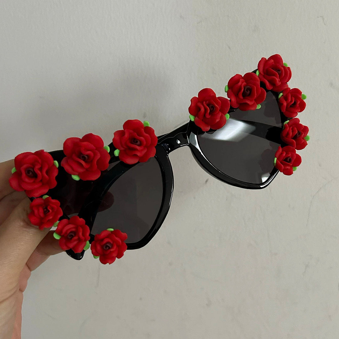 Women's sunglasses with floral details Bowlift