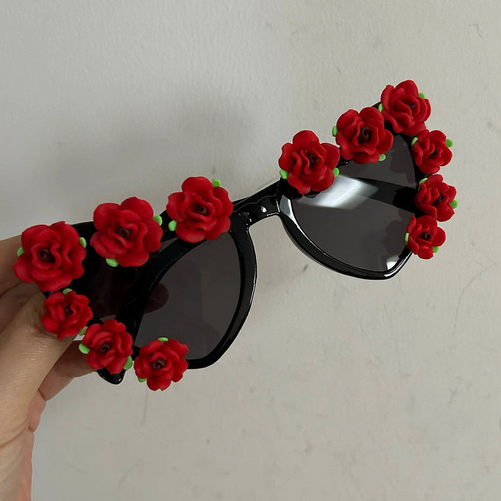 Women's sunglasses with floral details Bowlift