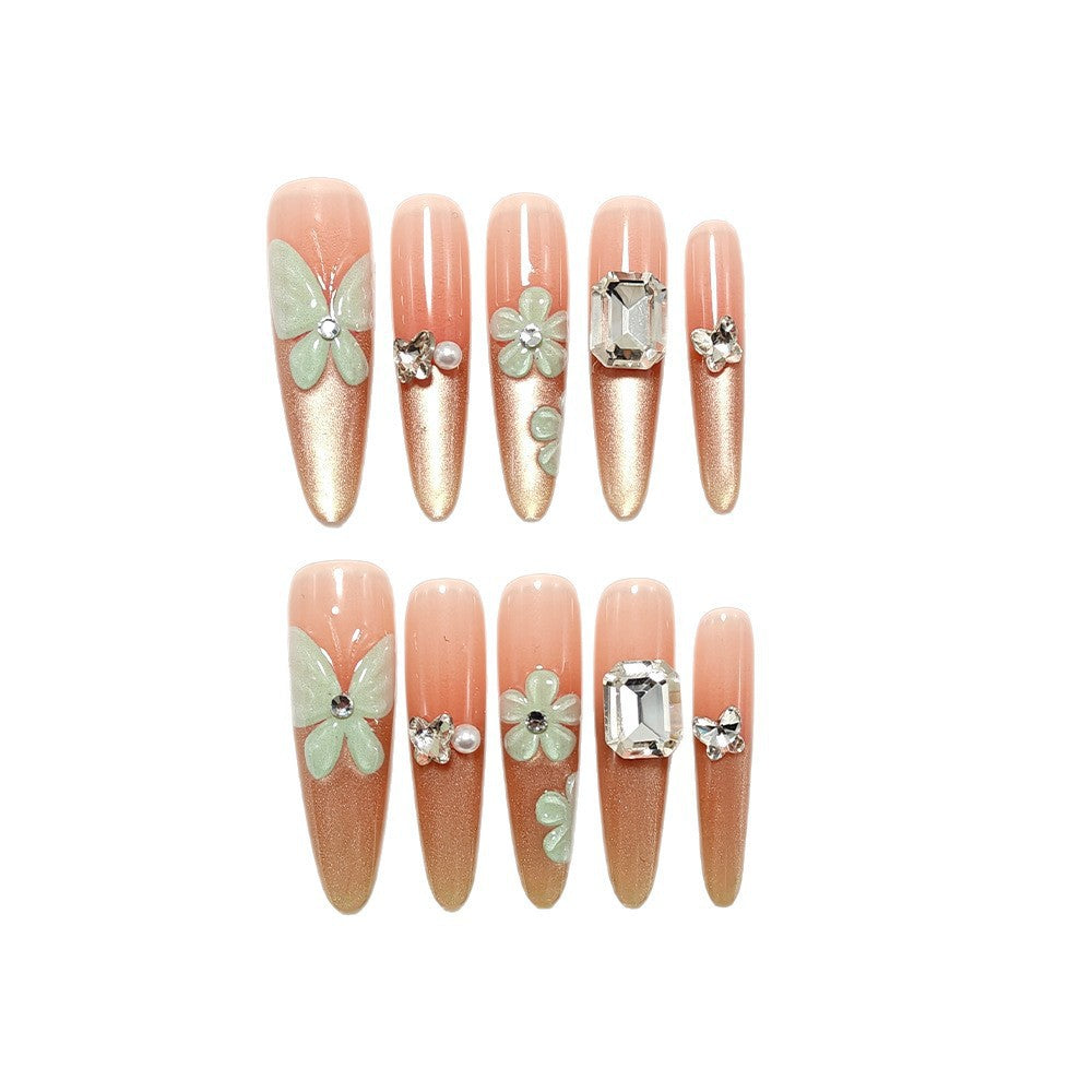 Artificial nails in floral design Bowlift
