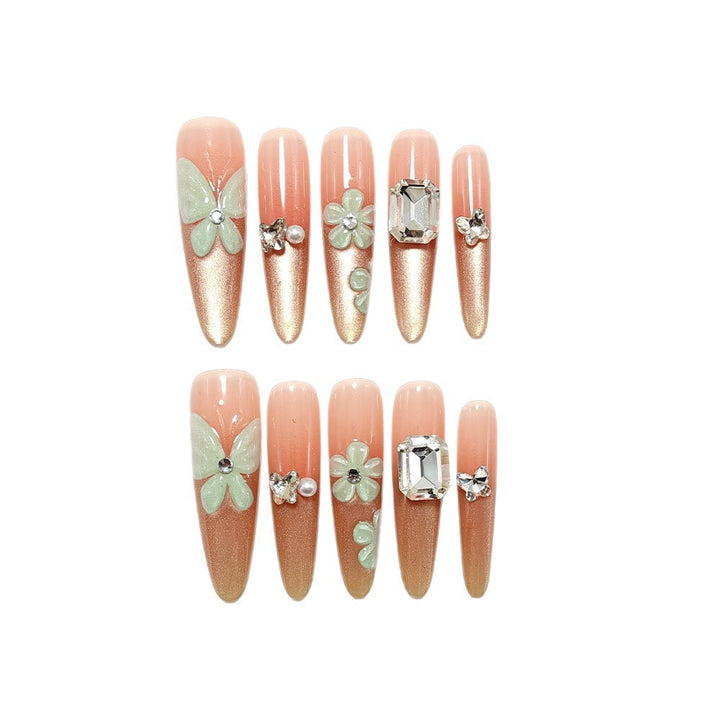 Artificial nails in floral design Bowlift