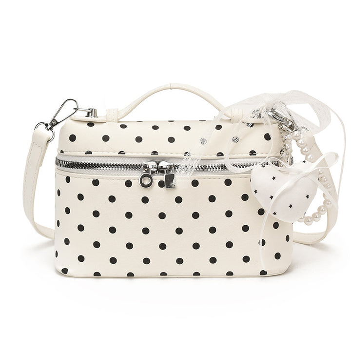 Polka Dot Fashion Handheld Carrier Bowlift