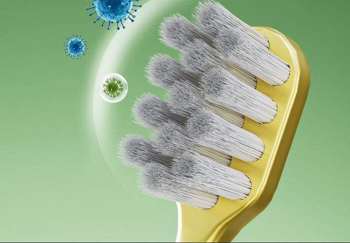 Convex Bristle Toothbrush Set Bowlift
