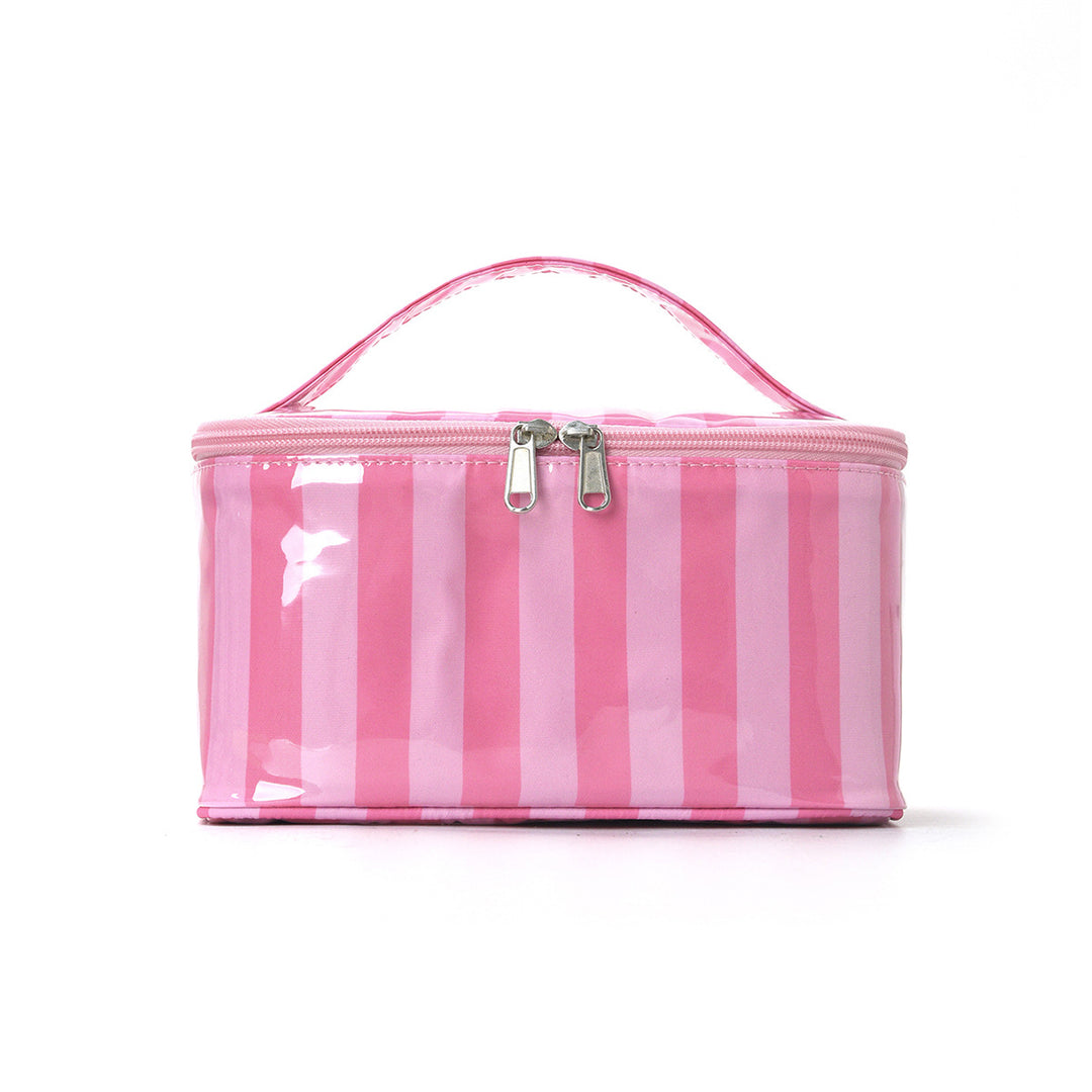 Cosmetic organizer with carry handle and water-repellent coating Bowlift