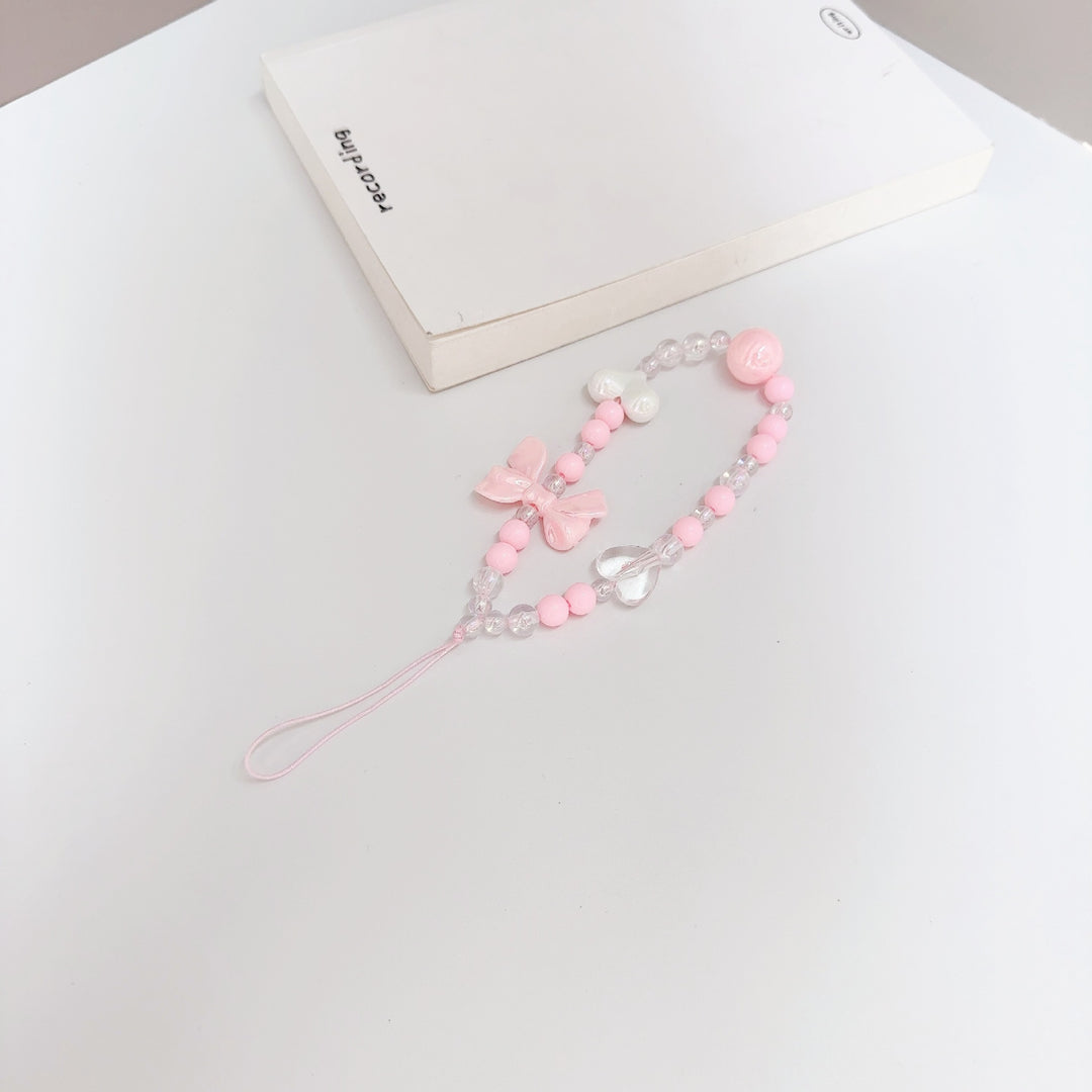 Heart-Shaped Beaded Eyewear Chain Bowlift 1790407502