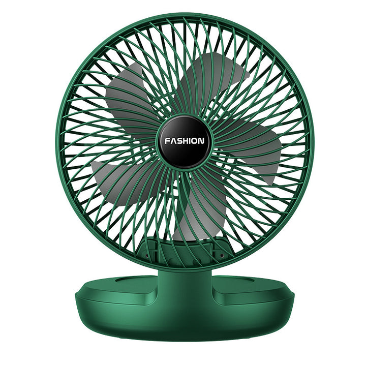 Ladies Portable Table Fan with Flexible Tilt and Rotation Function Bowlift