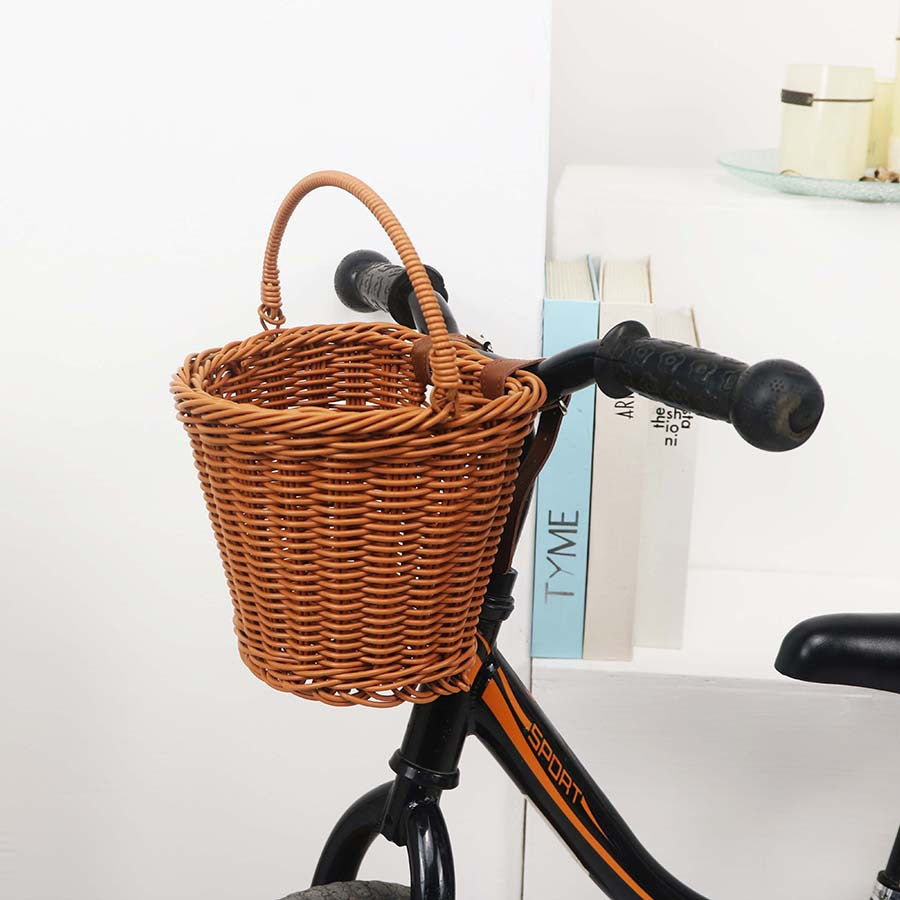 Handmade bicycle accessory basket Bowlift