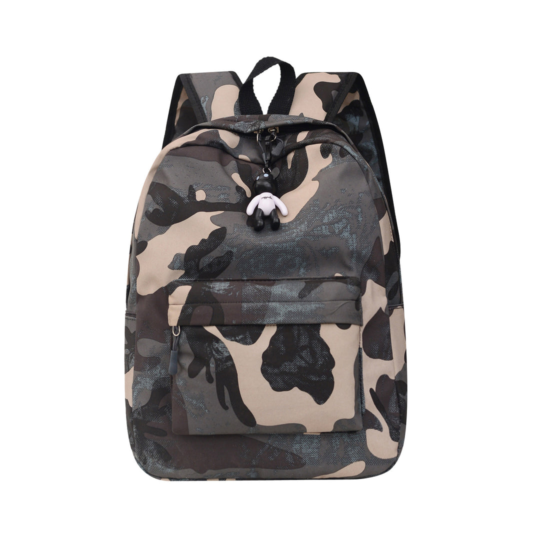 Urban Camouflage Print Backpack Bowlift