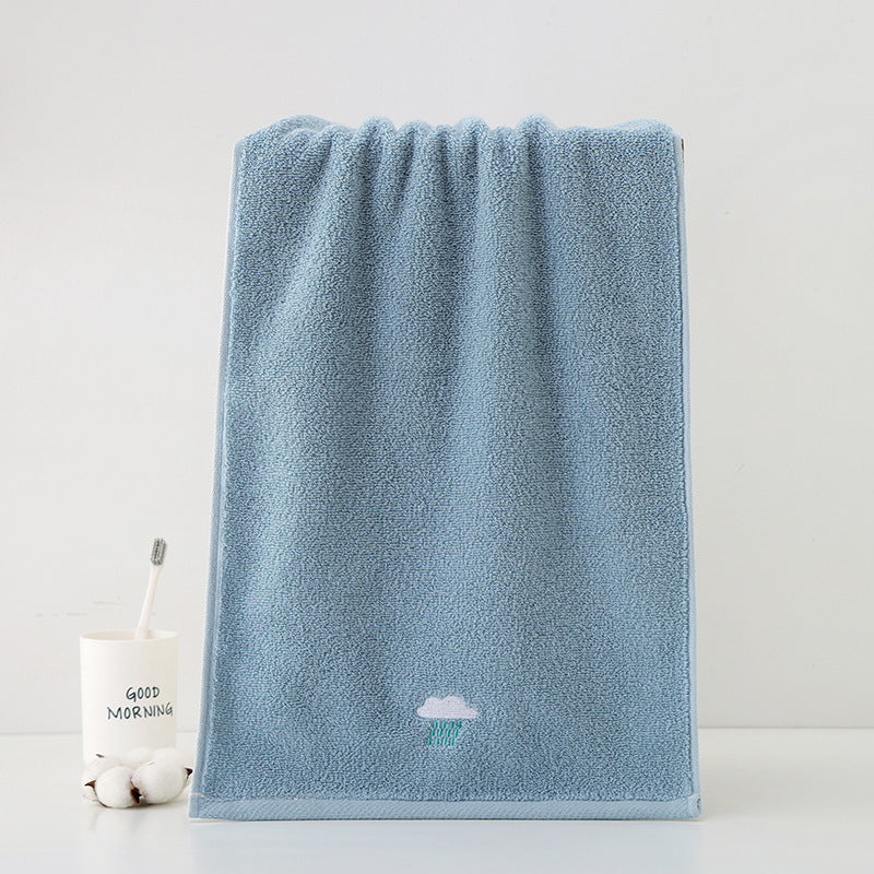 Luxury terry bath towel with elegant texture Bowlift