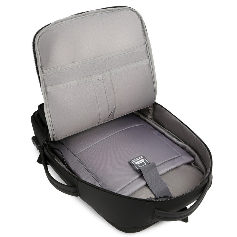 Elegant business backpack with intelligent storage and protective laptop compartment Bowlift
