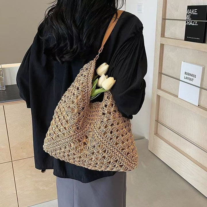Large Hand-Knotted Shopper Bowlift