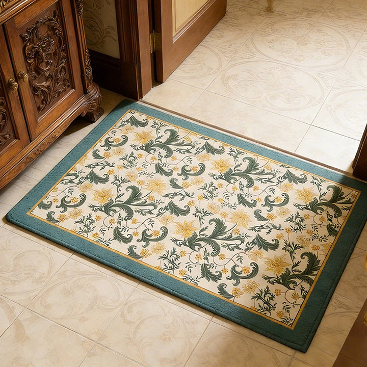 Geometric Pattern Decorative Floor Mat Bowlift