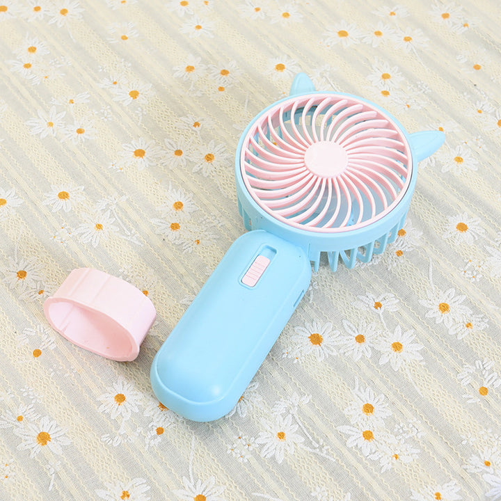 Portable Hand Fan in Playful Animal Design Bowlift