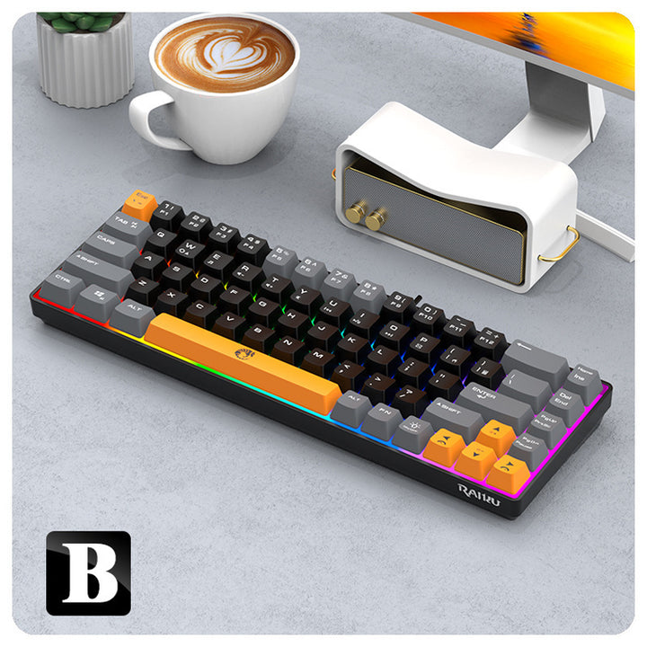 Compact Wireless Mechanical Keyboard Bowlift