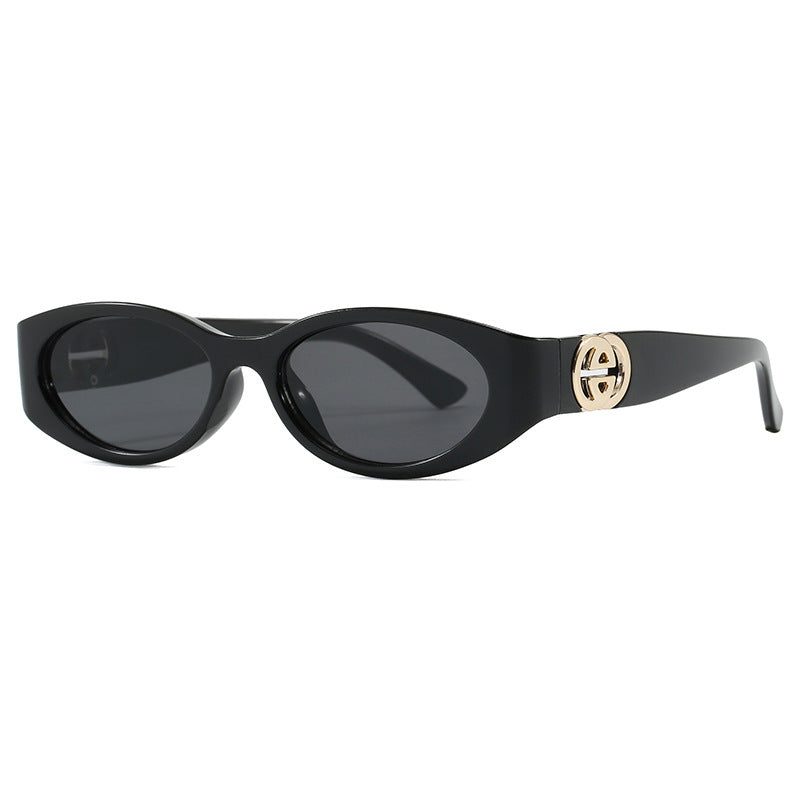 Women's fashionable cat-eye sunglasses with protective UV filter and luxurious accents Bowlift