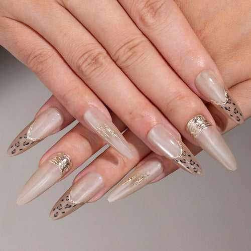 Artistic Stiletto Press-On Nail Set Bowlift