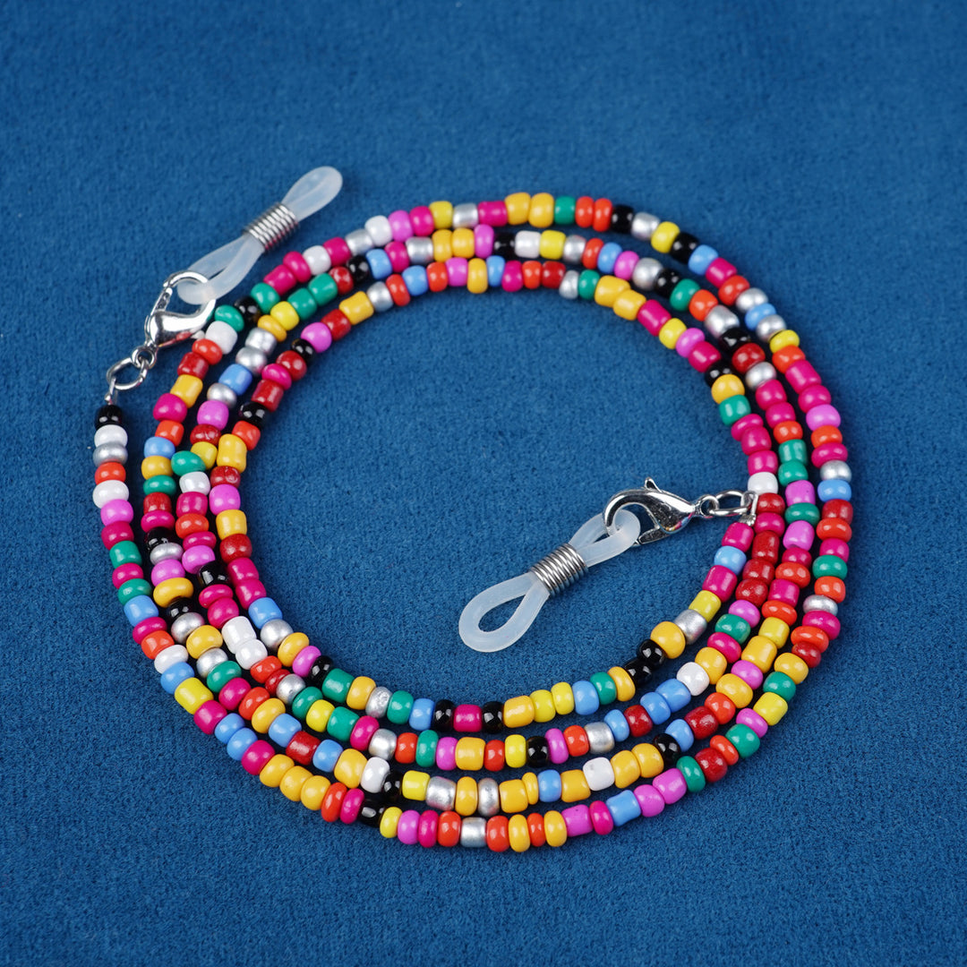 Colorful Beaded Eyewear Holder Bowlift