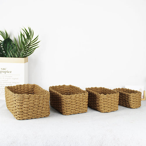 Natural Woven Storage Organizer Bowlift