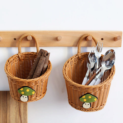 Decorative Woven Storage Bowlift